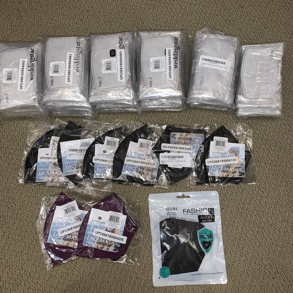 Weddingstar Mask and Filter lot